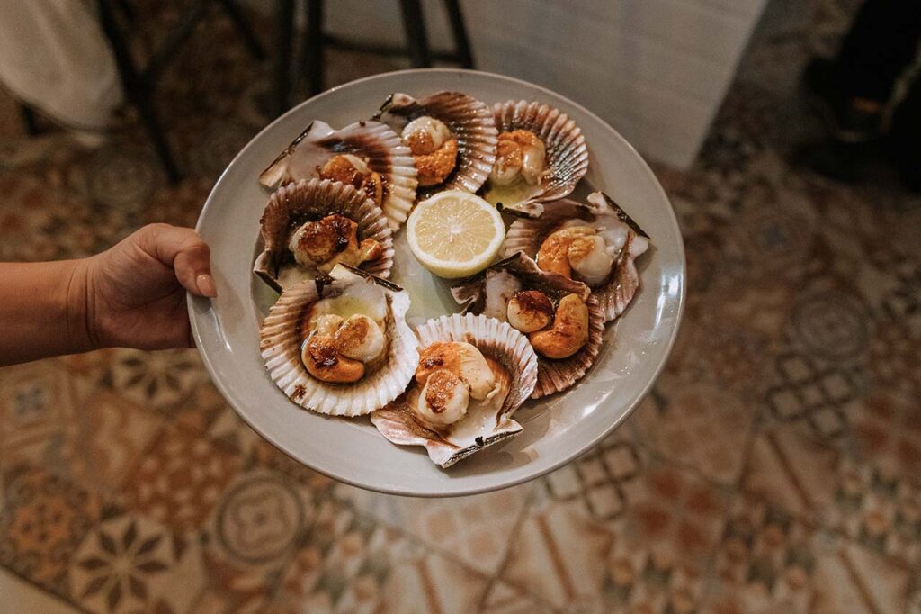 Diciembre – Comida navideña en As Cunchas